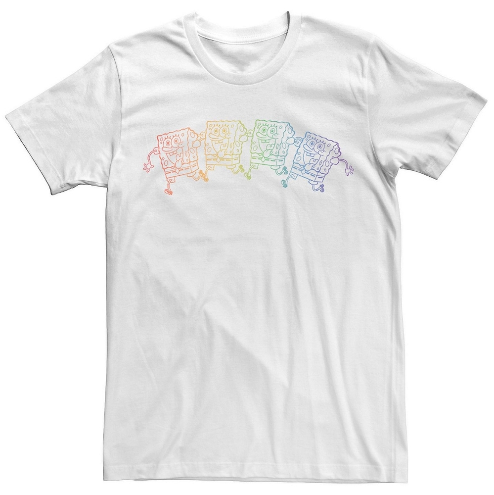 Men's SpongeBob SquarePants outline Nickelodeon T-shirt Hanes